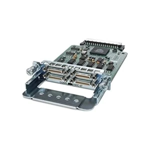 hwic-4t 4-port serial hwic cisco router high-speed wan interface card, 8 mbps per port