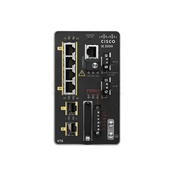 ie-2000-4ts-b ie2000 with 4 fe copper ports and 2 fe sfp ports (lan base)