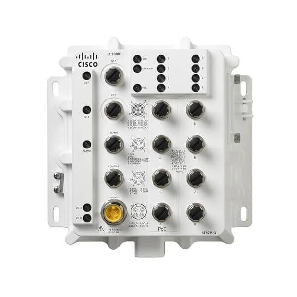 ie-2000-8t67p-g-e ip67 ie 8 10/100 poe 2 ge with 1588  nat