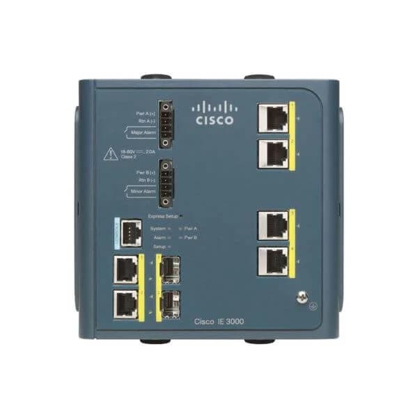 ie-3000-4tc cisco ie 3000 switch, 4 10/100 + 2 t/sfp
