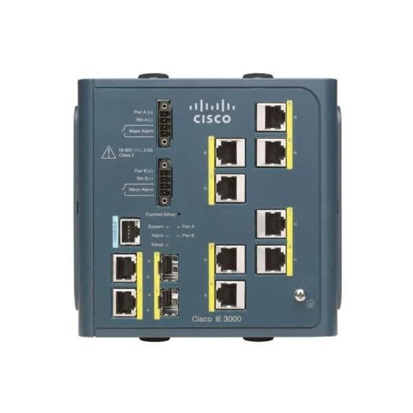 ie-3000-8tc cisco ie 3000 switch, 8 10/100 + 2 t/sfp