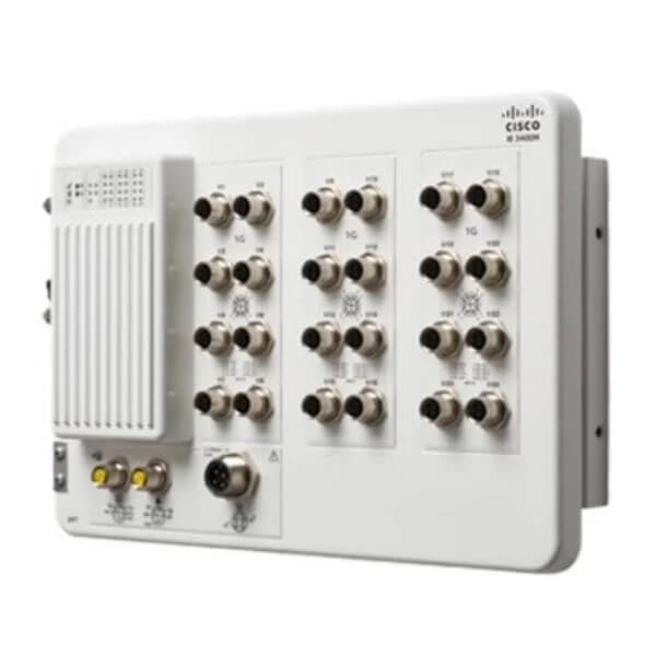 CATALYST IE3400 HEAVY DUTY WITH 24FE M12 INTERFACES IP67 NE