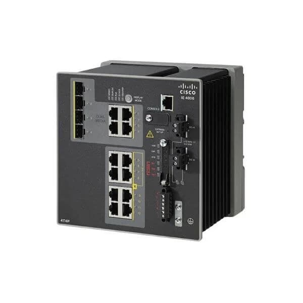 IE 4000 4 X RJ45 10/100M 4 X POE 10/100M 4 X 1G COMBO LA