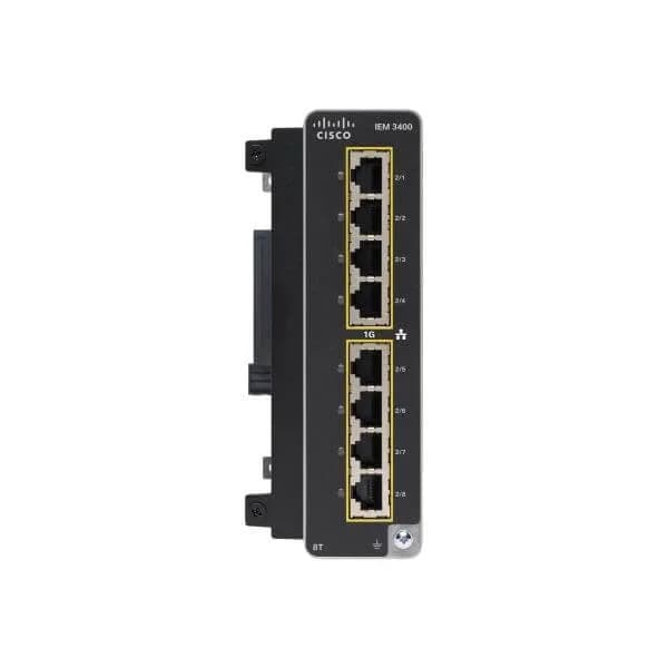 CATALYST IE3400 RUGGED 8PORT GE ADV EXP MODULE