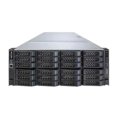 Inspur TianSuo TS860M5, Rack/4U, 8 Intel®Xeon® 6100/8100 series Processors, supports 96 DIMM, supports up to four 800/1300/1600 CRPS standard power supplies, supports platinum / titanium power supplies, supports 2 + 2/3 + 1 redundancy