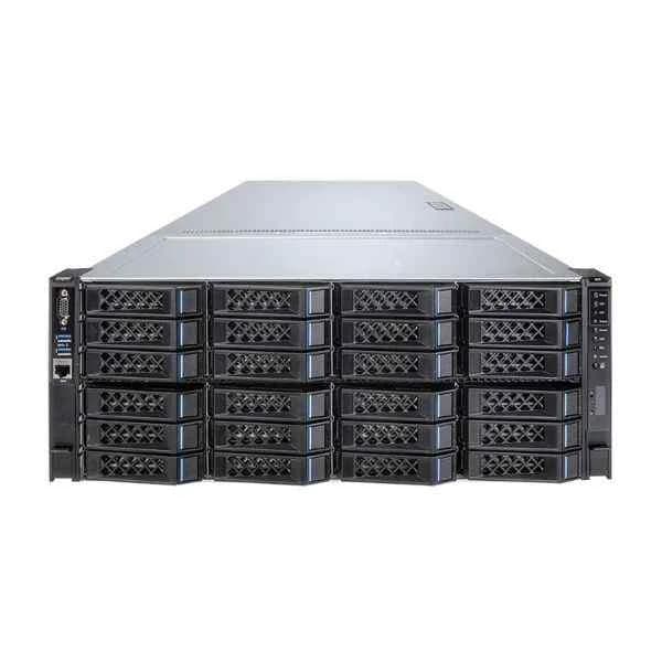 Inspur TianSuo TS860M5, Rack/4U, 8 Intel®Xeon® 6100/8100 series Processors, supports 96 DIMM, supports up to four 800/1300/1600 CRPS standard power supplies, supports platinum / titanium power supplies, supports 2 + 2/3 + 1 redundancy