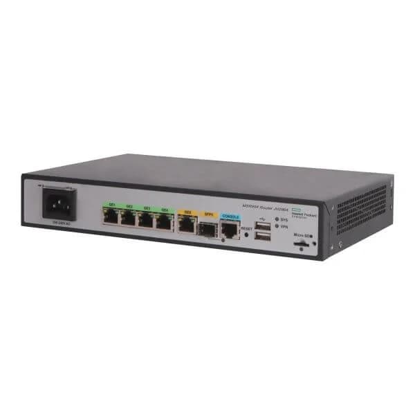 jh296a hpe msr954 1gbe sfp 2gbe-wan 4gbe-lan cwv7 router