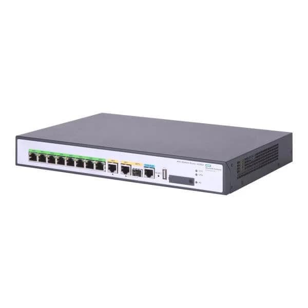 jh300a hpe flexnetwork msr958 1gbe and combo 2gbe wan 8gbe lan router