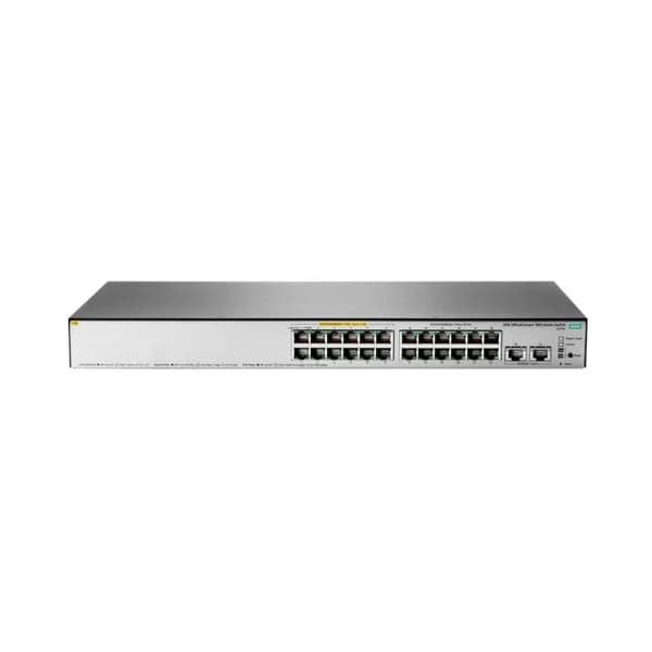jl172a hpe officeconnect 1850 24g 2xgt poe+ 185w switch