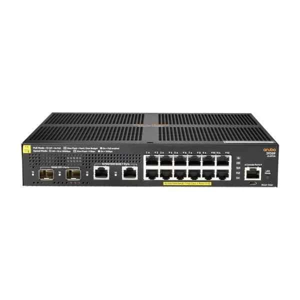 JL693A - Aruba 2930F 12G PoE+ 2G/2SFP+ Switch