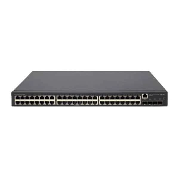 ls-5130-52s-pwr-ei h3c s5130s-52s-pwr-ei l2 ethernet switch with 48*10/100/1000base-t poe+ ports(ac 370w, dc 740w) and 4*1g/10g base-x sfp plus port, (ac),03 years support/warranty