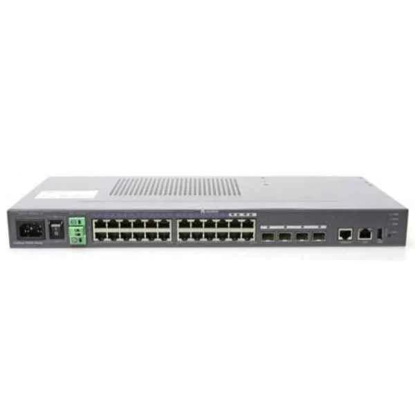 LS-S5324TP-PWR-SI | S5324TP-PWR-SI Mainframe(24 10/100/1000Base-T,4 100/1000Base-X Combo,PoE,Chassis,Dual Slots of power,Without Power Module)