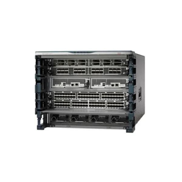 n77-c7706 nexus 7700 6 slot chassis no pwr supl fans incl
