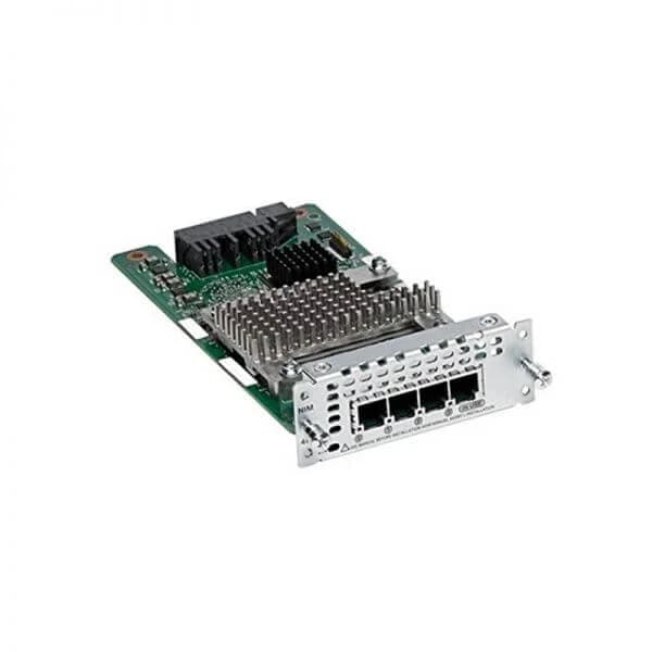 nim-4fxsp 4-port network interface module - fxs, fxs-e and did