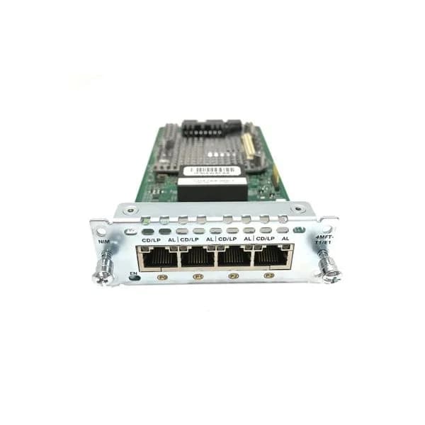 4 port Multiflex Trunk Voice/Clear-channel Data T1/E1 Module