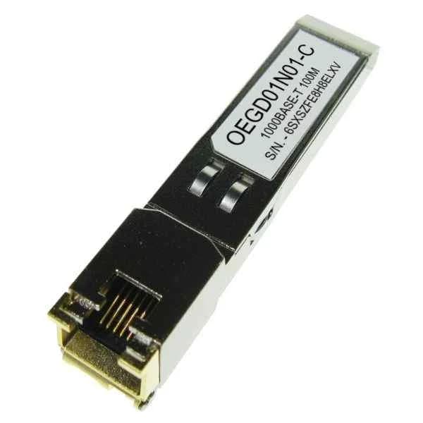 oegd01n01 optical functional module,1000base-t-sfp module,rj45 electrical module,auto negotiate,longest transimission distance 100m