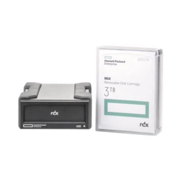 HPE RDX 3TB USB 3.0 External Disk Backup System