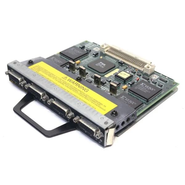 Model: Cisco 7200 Series 4-Port E1 G.703 Serial Port Adapter (75ohm/Unbalanced)