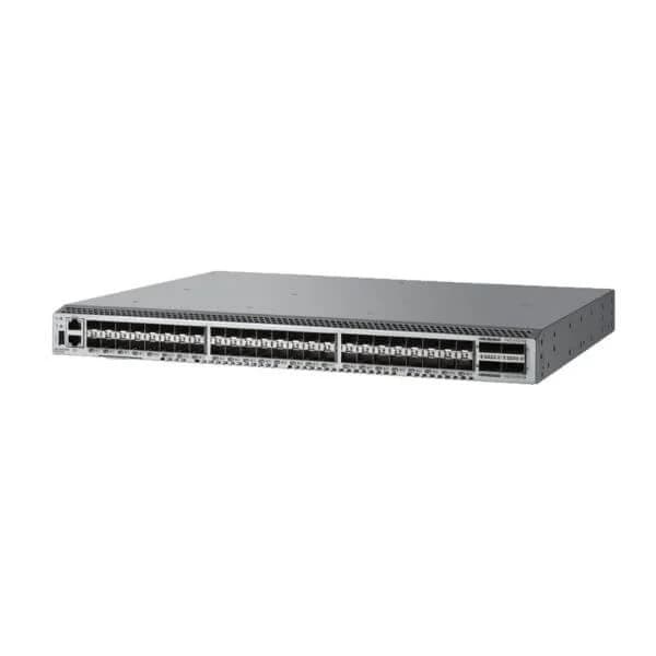 q0u58b hpe storefabric sn6600b 32gb 48/24 24-port 32gb short wave sfp+ integrated fc switch