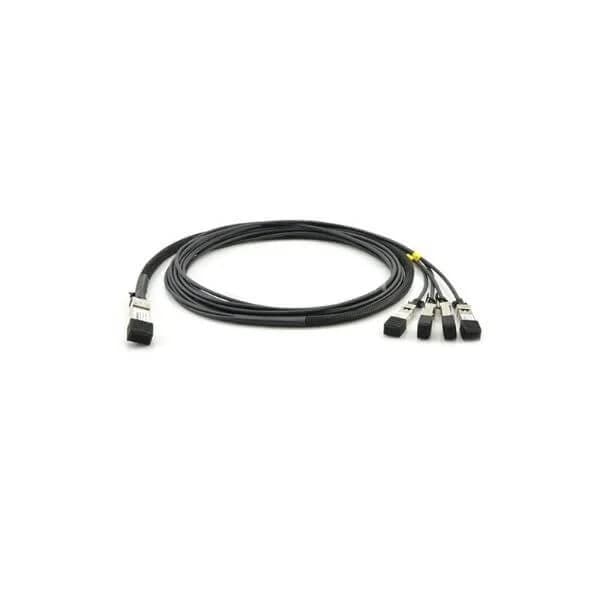 qsfp-4sfp10g-cu4m qsfp to 4xsfp10g passive copper splitter cable, 4m