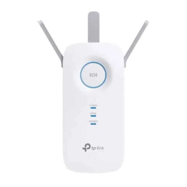 re550 tp-link ac1900 wi-fi range extender - network transmitter - 1900 mbit/s - 10,100,1000 mbit/s - external - 23 dbm - 10/100/1000base-t(x) (re550)