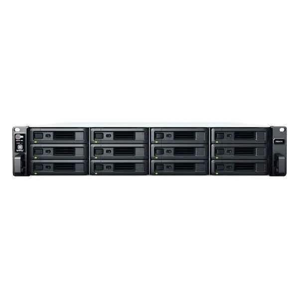 Synology RackStation RS2421+ - NAS - Rack (2U) - AMD Ryzen - V1500B - Black (RS2421+)