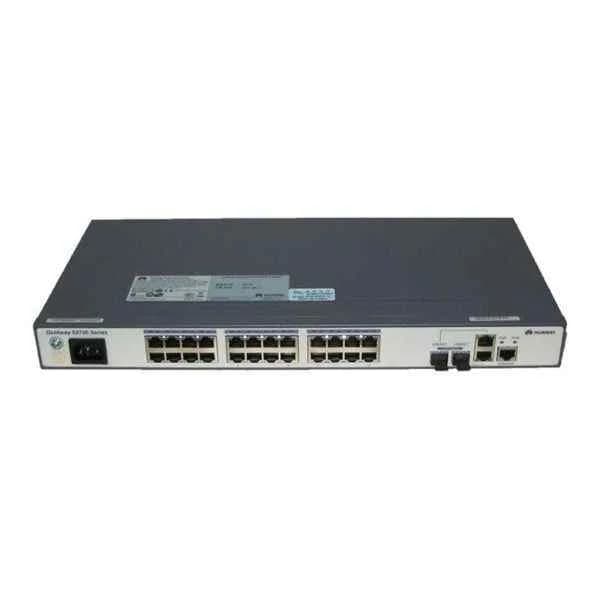 S2700-26TP-EI-AC Mainframe(24 Ethernet 10/100 ports, 2 dual-purpose 10/100/1000 or SFP, AC 110/220V) 