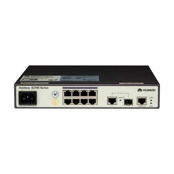 s2700-9tp-ei-ac s2700-9tp-ei-ac mainframe(8 ethernet 10/100 ports, 1 dual-purpose 10/100/1000 or sfp, ac 110/220v) 
