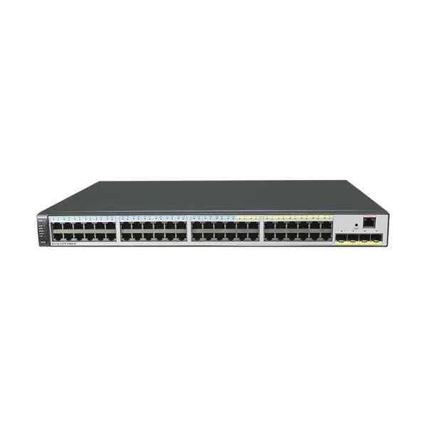 s2720-52tp-pwr-ei huawei s2720-ei switch, 32  ethernet 10/100 base-tx ports, 16  ethernet 10/100/1000 base-t ports, 4  gig sfp ports, 370w poe ac 110/220v