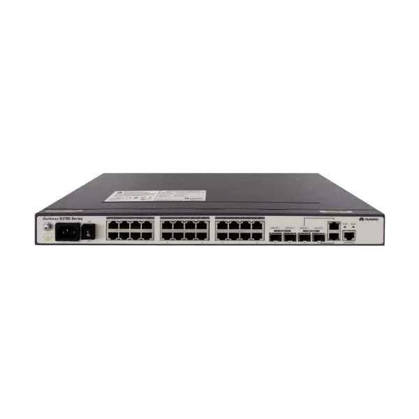 s3700-28tp-ei-ac s3700-28tp-ei-ac mainframe(24 ethernet 10/100 ports, 2 gig sfp and 2 dual-purpose 10/100/1000 or sfp, ac 110/220v)
