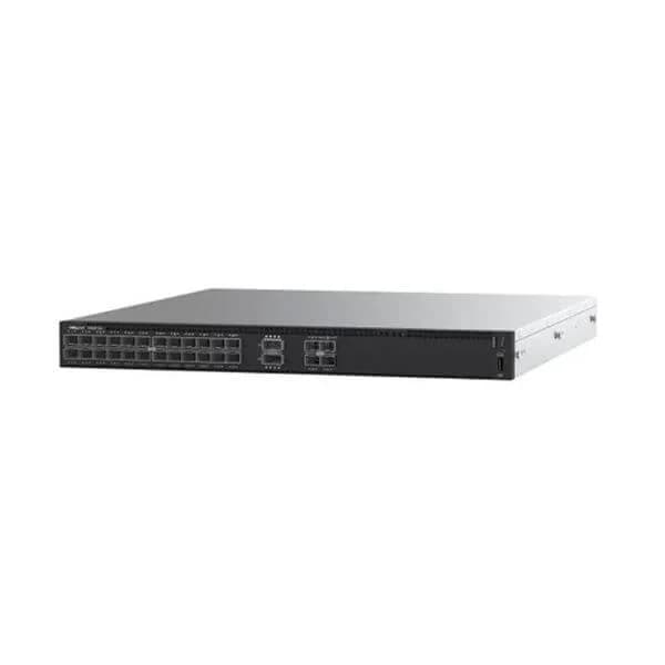 s4128f dell networking s4128f-on, 1u, phy-less, 28 x 10gbe sfp+, 2 xqsfp28, io to psu, 2 psu, os10, 3 years* 4h service