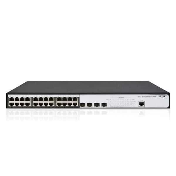 s5024pv3-ei-pwr h3c s5024pv3-ei-pwr l2 ethernet switch with 24*10/100/1000base-t poe+ ports(ac 185w) and 4*1000base-x ports,(ac)