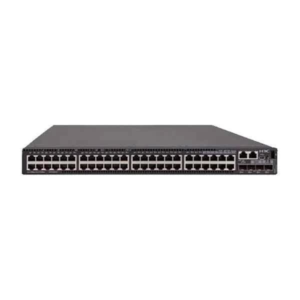 Switching capacity 598Gbps, Forwarding capacity 192Mpps, 48 10/100/1000base-T Ethernet ports,  4* 10G/1G BASE-X SFP+ ports