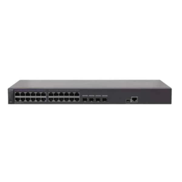 S5300-28P-LI-DC Mainframe(24 GE RJ45,4 GE SFP,DC -48V)
