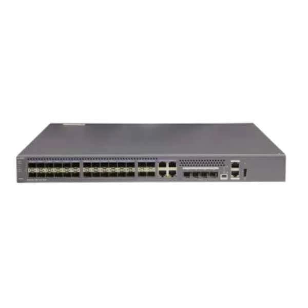S5320-36C-EI-28S-AC | S5320-36C-EI-28S-AC(28 Gig SFP,4 of which are dual-purpose 10/100/1000 or SFP,4 10 Gig SFP+,with 1 interface slot,with 150W AC power supply)