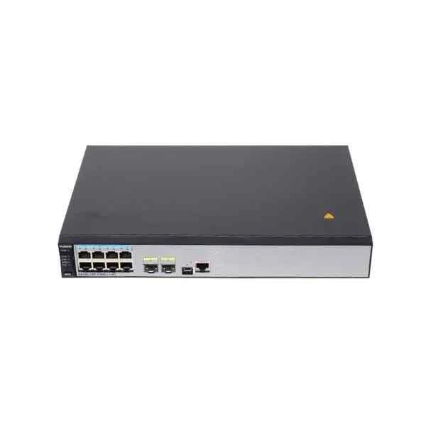 8 Ethernet 10/100/1000 PoE+ ports, 2 Gig SFP, AC 110/220V