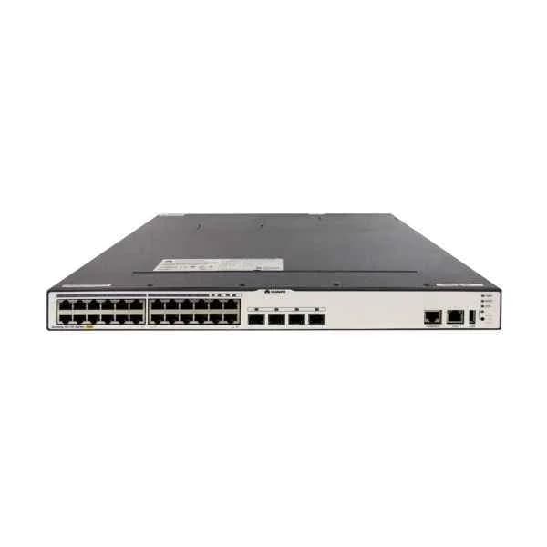 20 10/100/1000Base-T and 4 GE Combo, PoE, Dual Slots of power, Without Power Module