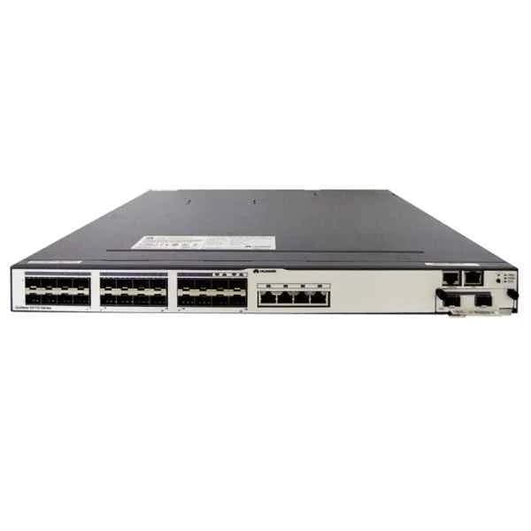 S5700-28C-EI-24S | 20 100/1000Base-X and 4 GE Combo, Dual Slots of power, Single Slot of Flexible Card, Without Flexible Card and Power Module