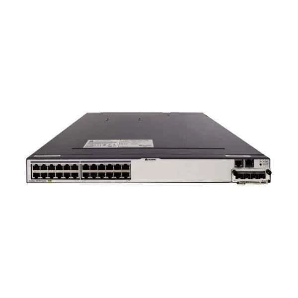 S5700-28C-PWR-EI | 24 Ethernet 10/100/1000 PoE+ ports, with 2 interface slots
