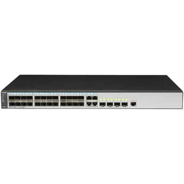 S5700-28P-LI-24S-BAT(28 Gig SFP,4 of which are dual-purpose 10/100/1000 or SFP,1 battery slot,AC 110/220V)