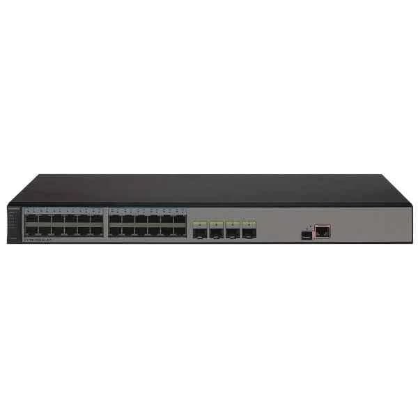 S5700-28X-LI-DC(24 Ethernet 10/100/1000 ports,4 10 Gig SFP+,DC -48V)