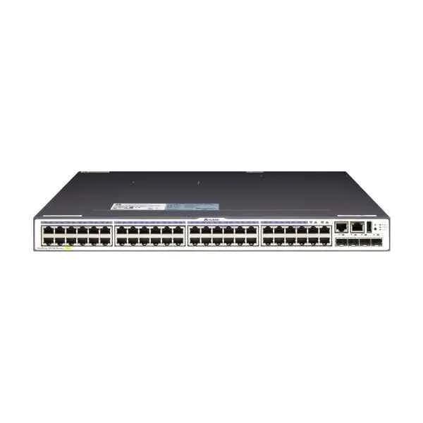 S5700-48TP-PWR-SI-AC | S5700-48TP-PWR-SI-AC(48 Ethernet 10/100/1000 PoE+ ports,4 of which are dual-purpose 10/100/1000 or SFP,with 500W AC power supply)