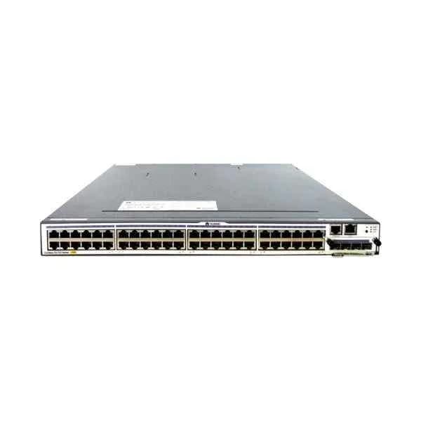 48 Ethernet 10/100/1000 PoE+ ports, with 2 interface slots