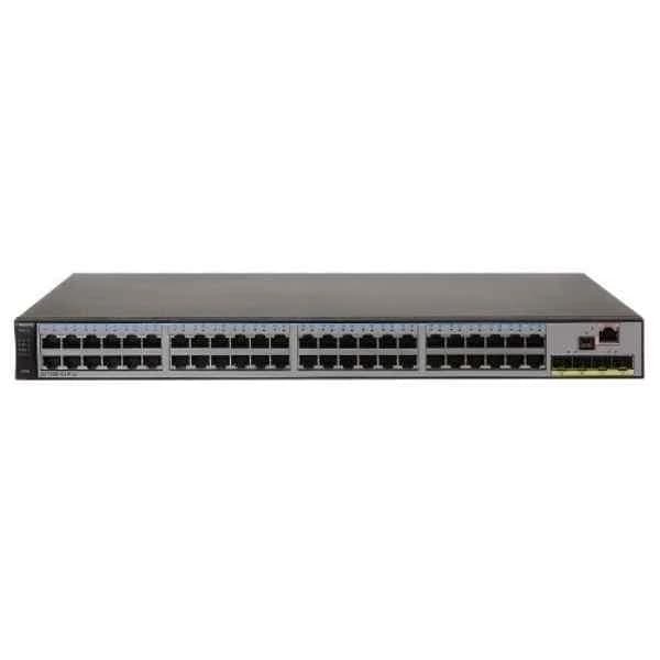 S5700-52P-PWR-LI-AC | 48 Ethernet 10/100/1000 PoE+ ports, 4 Gig SFP, AC 110/220