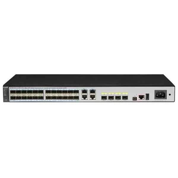 S5700-52X-LI-48CS-AC(48 Gig CSFP or 24 Gig SFP,4 of which are dual-purpose 10/100/1000 or CSFP,4 10 Gig SFP+,AC 110/220V,front access)