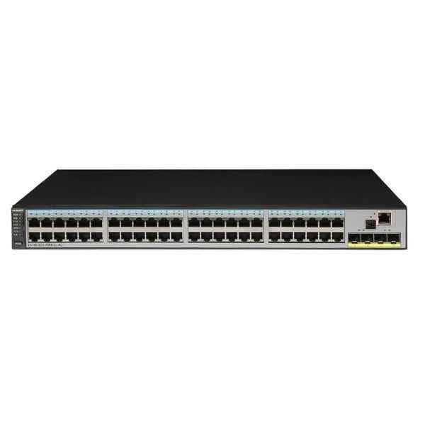 Huawei S5700 Series Switch, 48 Ethernet 10/100/1000 ports, 4 10 Gig SFP+, AC 110/220V