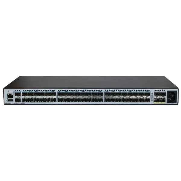 S5720-50X-EI-46S-AC(46 Gig SFP,4 10 Gig SFP+,AC 110/220V,front access)