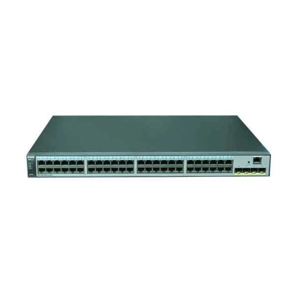 S5720-52P-LI-AC | 48 Ethernet 10/100/1000 ports, 4 Gig SFP, AC power support, Overseas