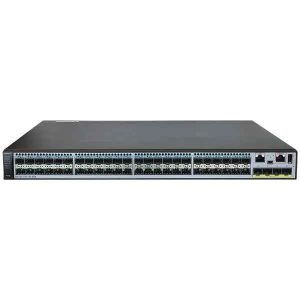 S5720-56C-EI-48S-AC | S5720-56C-EI-48S-AC(48 Gig SFP,4 10 Gig SFP+,with 1 interface slot,with 150W AC power supply)