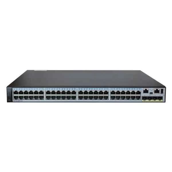 S5720-56PC-EI-AC(48 Ethernet 10/100/1000 ports,4 Gig SFP,with 1 interface slot,with 150W AC power supply)